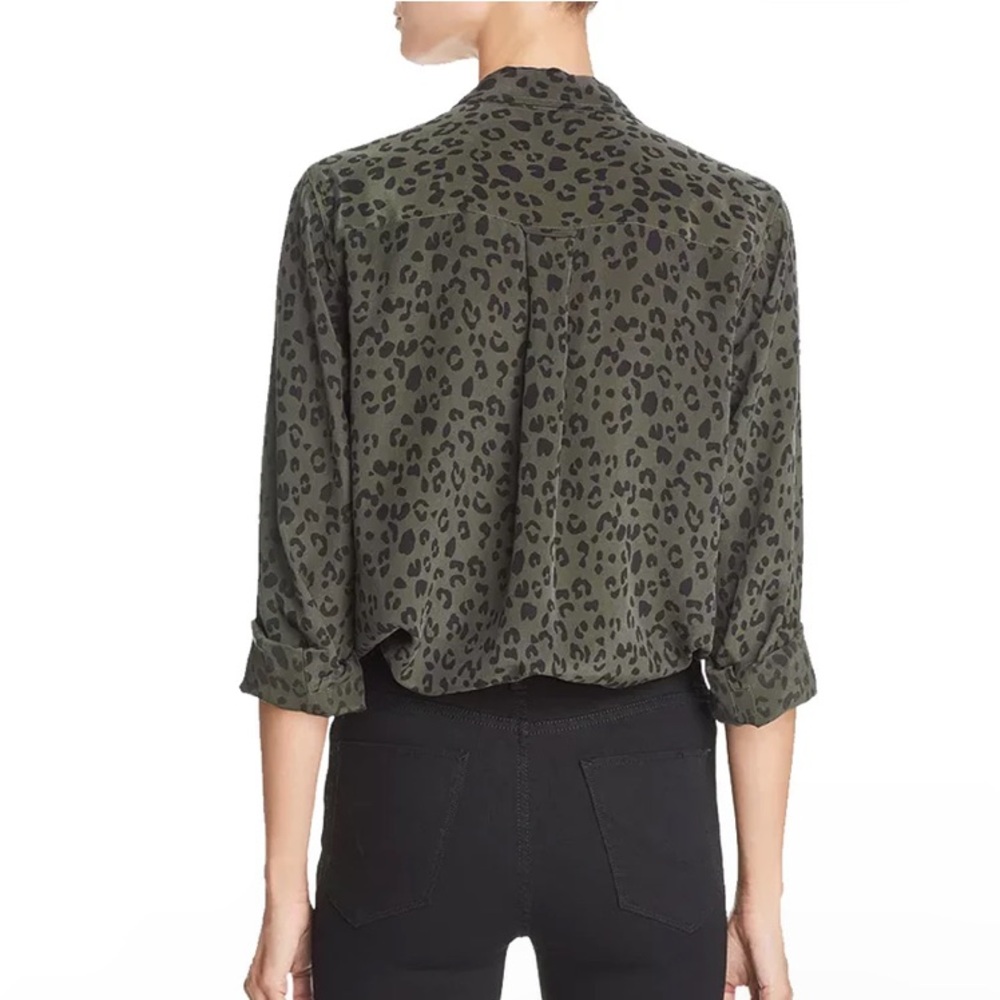 Rails 100% Silk Buttoned Down Shirt Kate Blouse I… - image 3